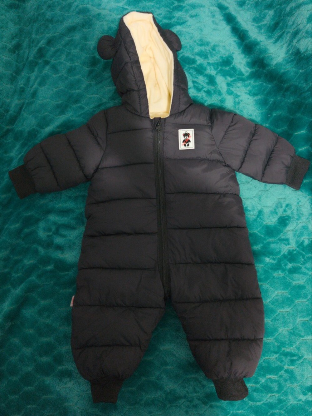 Baby Puffer Snowsuit with Hood